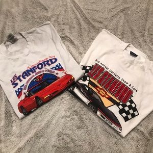 Vintage Corvette Tshirts Les Standford 1990s